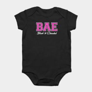 BAE! Black and Educated Baby Bodysuit